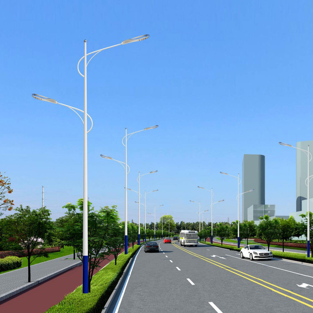 10米LED人行道车行道路灯 - 提升城市景观，保障行人车辆安全
