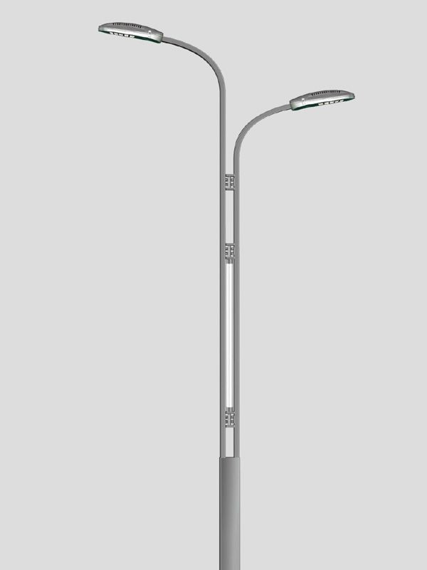 8米、9m高低臂双连杆LED路灯：江苏丰泽优策照明设计新亮点 - 江苏丰泽照明电器有限公司